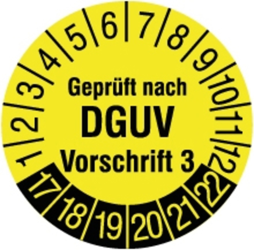 DGUV Vorschrift 3 bei Elektro Brandschutz Schnatz in Großostheim