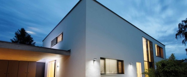 Außen­beleuchtung bei Elektro Brandschutz Schnatz in Großostheim