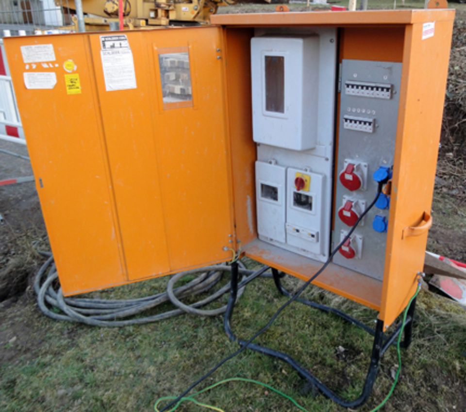 Baustromkasten bei Elektro Brandschutz Schnatz in Großostheim