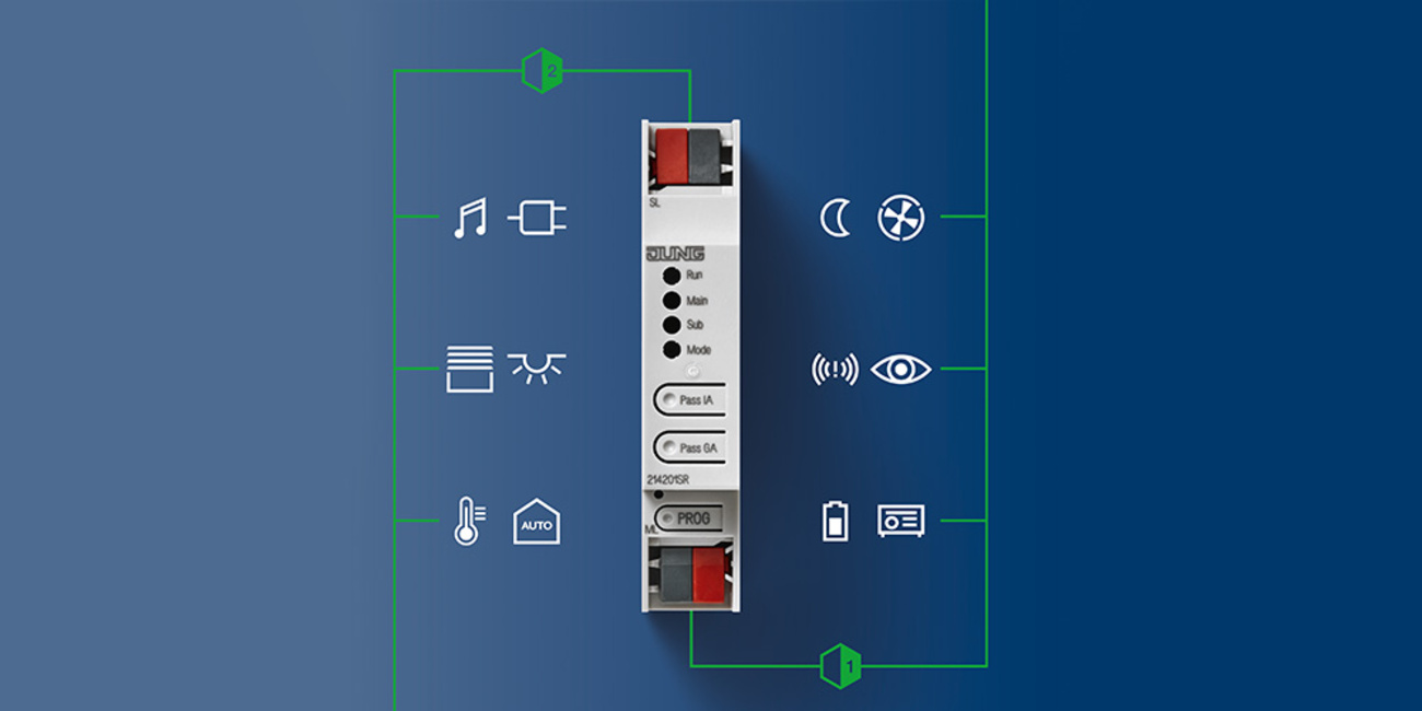 KNX Bereichs- und Linienkoppler bei Elektro Brandschutz Schnatz in Großostheim
