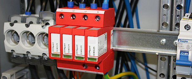 Über­spannungs­schutz bei Elektro Brandschutz Schnatz in Großostheim